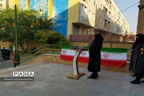 یادبود هفته دفاع مقدس در شهرستان قرچک