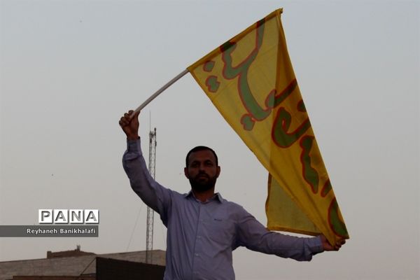 راهپیمایی مردم اهواز علیه اغتشاشات