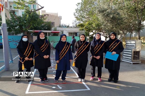 مراسم بازگشایی در دبیرستان شهیده معصومه قزوینی  منطقه ۱۳