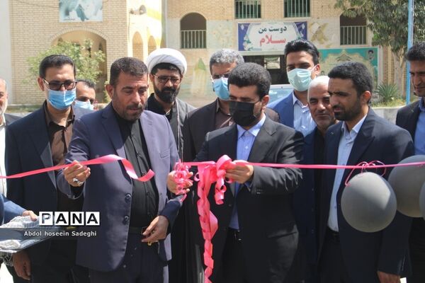 افتتاح زمین چمن دبیرستان دکتر شریعتی  بوشهر