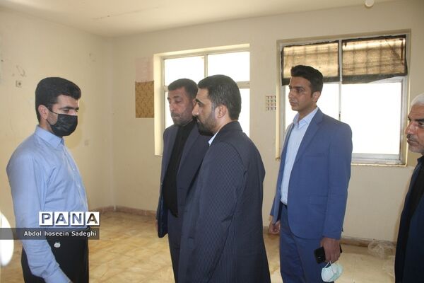 بازدید معاون تربیت‌بدنی و سلامت وزارت آموزش و پرورش از خوابگاه ورزشی شهدای دانش آموز بوشهر