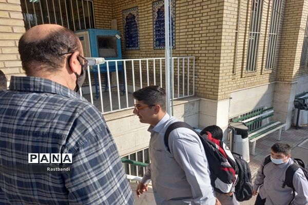 آیین بازگشایی دبیرستان شهید رجایی منطقه ۱۳