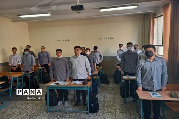 آیین بازگشایی دبیرستان شهید رجایی منطقه ۱۳