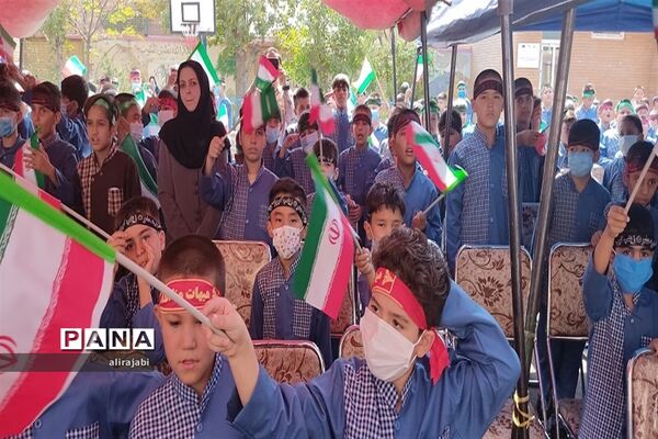 آیین نواختن زنگ مهر و زنگ ایثار و شهادت در منطقه کهریزک