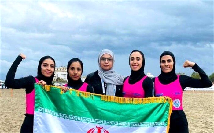 نایب قهرمانی بانوان نجات غریق ایران در قهرمانی جهان