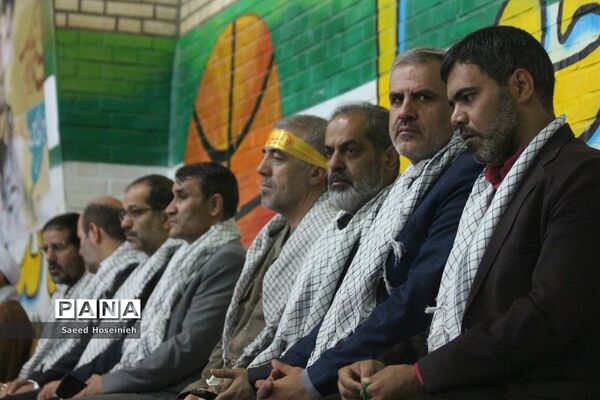 صبحگاه مشترک فرهنگیان بسیجی قم در هفته دفاع مقدس-2