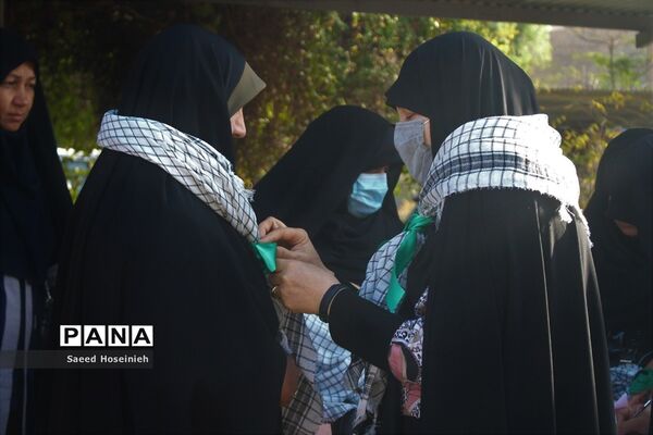 صبحگاه مشترک فرهنگیان بسیجی قم در هفته دفاع مقدس-2