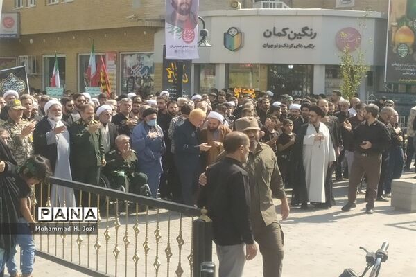تجمع هیات مذهبی قم در اعتراض به اقدامات شوم هنجارشکنان
