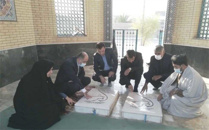 تجدید بیعت با آرمان‌های شهدا در روز بازگشایی مدارس در تنگستان