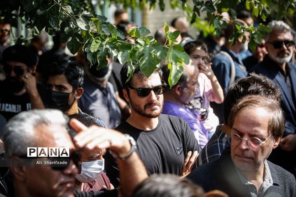 مراسم تشییع و خاکسپاری امین تارخ