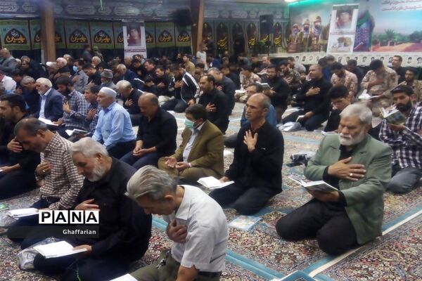مراسم وداع با پیکر شهید مصطفی براتی