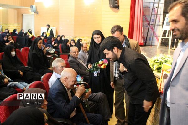 یادواره شهدای دانش‌آموز و فرهنگی در شهرستان خرم بید