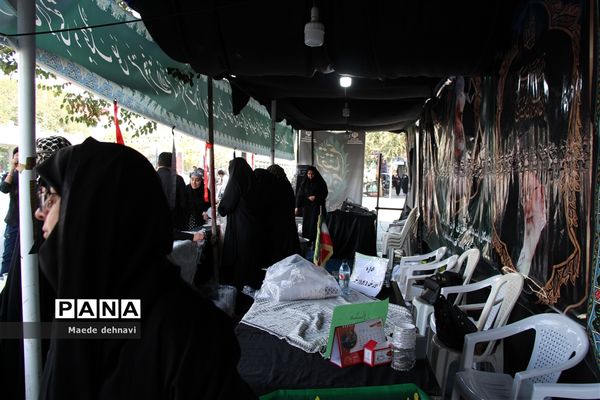 برگزاری موکب گام‌های عاشقی