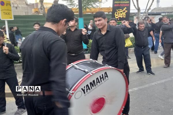 اجتماع بزرگ هیات مذهبی روستای دهنو، خلیل‌آباد در مشهد