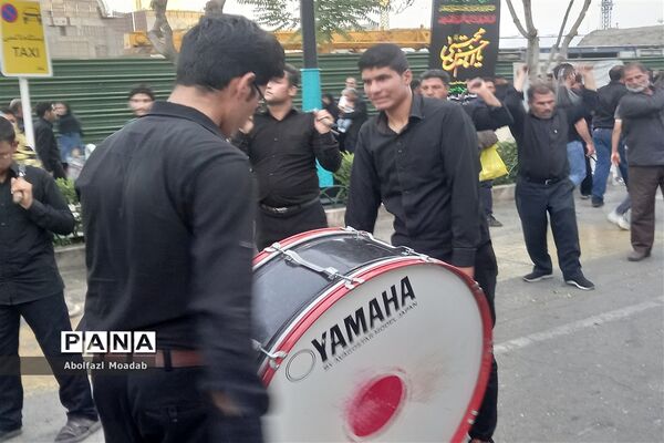اجتماع بزرگ هیات مذهبی روستای دهنو، خلیل‌آباد در مشهد
