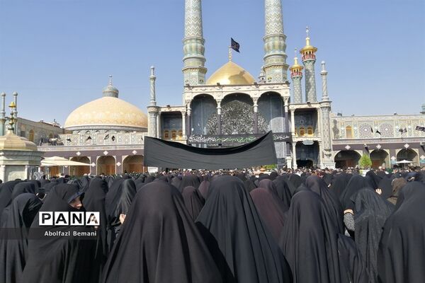 عزاداری مردم قم در سالروز شهادت امام رضا(ع)-2
