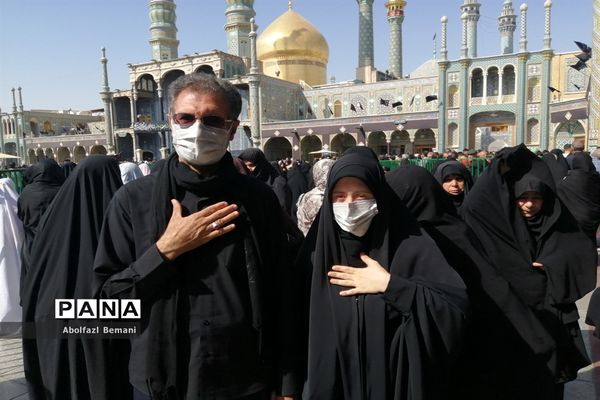 عزاداری مردم قم در سالروز شهادت امام رضا(ع)-2