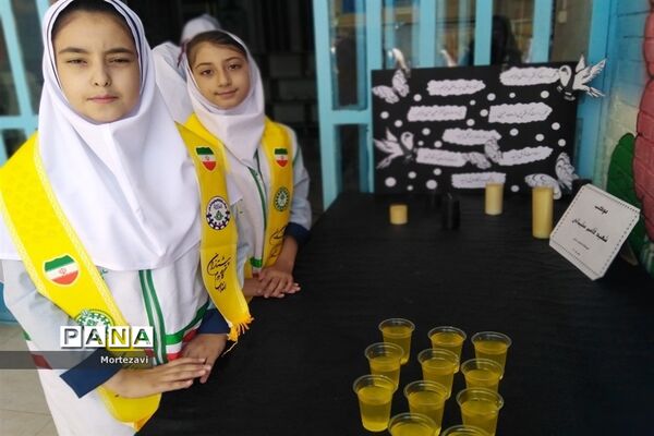 برپایی موکب دانش‌آموزی به‌مناسبت آخرین روز ماه صفر