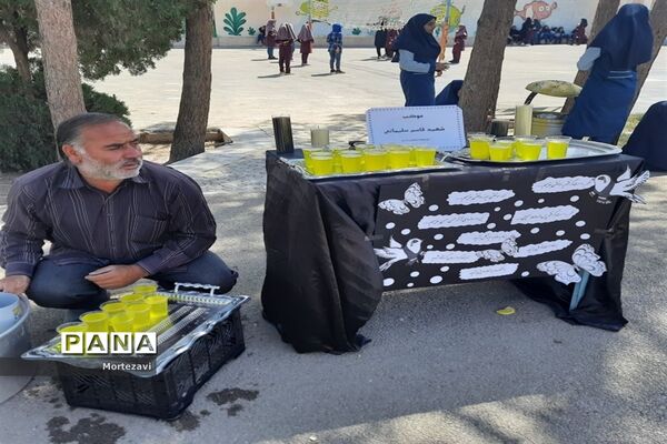 برپایی موکب دانش‌آموزی به‌مناسبت آخرین روز ماه صفر