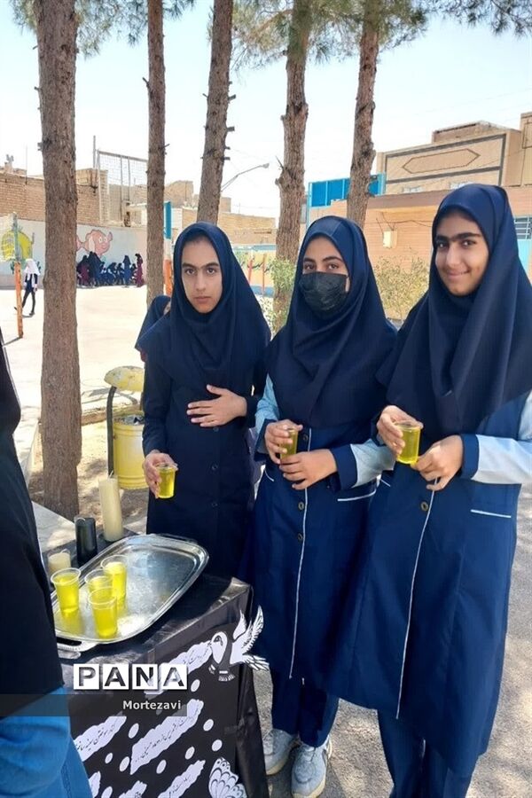 برپایی موکب دانش‌آموزی به‌مناسبت آخرین روز ماه صفر
