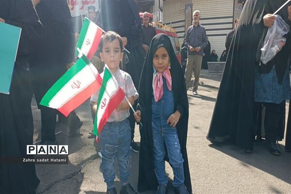 تجمع دختران و مادران انقلاب اسلامی در شهرستان پاکدشت