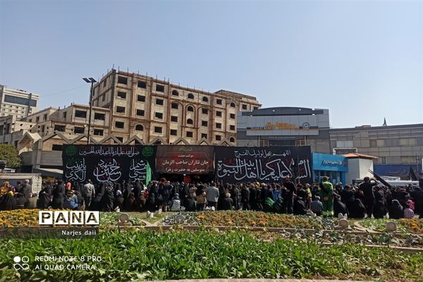 پیاده‌روی زائران امام رضا (ع) به سمت حرم مطهر رضوی