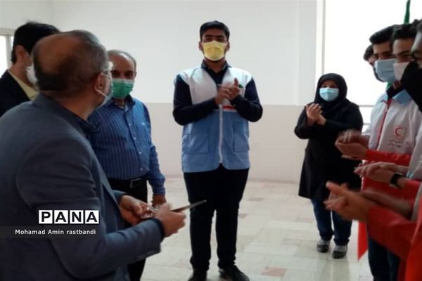 افتتاح کتابخانه دبیرستان فرهنگ عرفان منطقه ۱۳