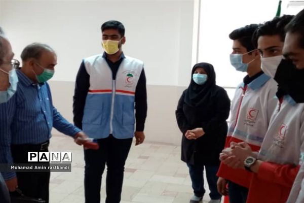 افتتاح کتابخانه دبیرستان فرهنگ عرفان منطقه ۱۳