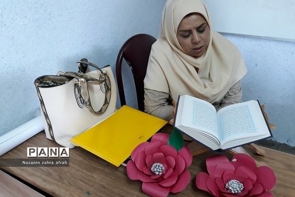 برگزاری طرح ۱۴  ختم قرآن کریم در دبستان حضرت زهرا(س) رودهن