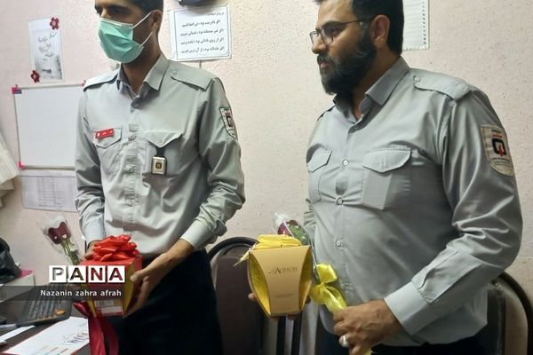 گرامیداشت روز آتش‌نشانی و ایمنی  در مدرسه حضرت زهرا(س) رودهن