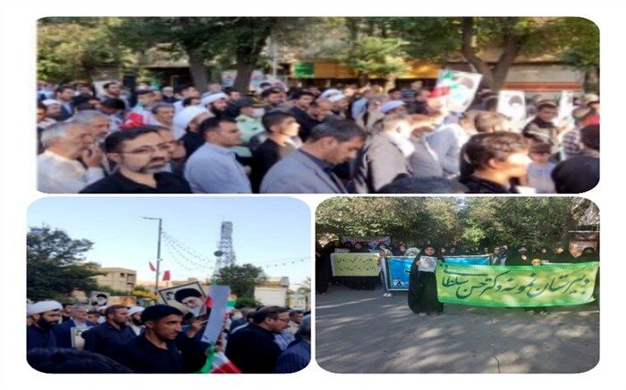 تجمع بزرگ رضویون در شهرستان فارسان