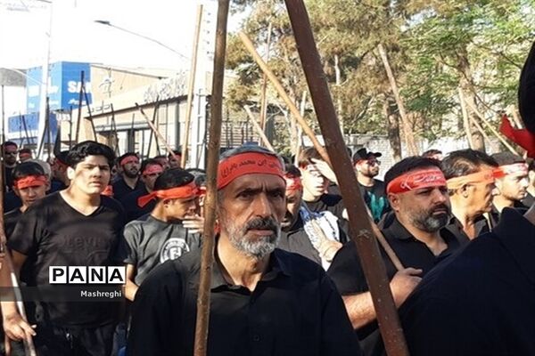 کاروان پیاده وارثان حماسه خونین اردهال رهسپار مشهد اردهال کاشان شد