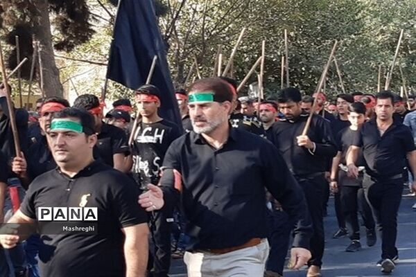 کاروان پیاده وارثان حماسه خونین اردهال رهسپار مشهد اردهال کاشان شد