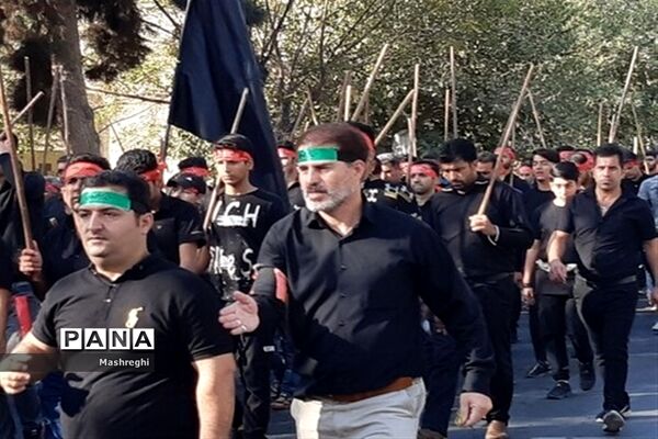 کاروان پیاده وارثان حماسه خونین اردهال رهسپار مشهد اردهال کاشان شد