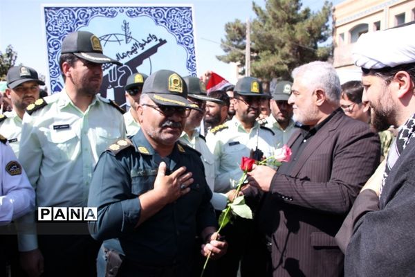 راهپیمایی مردم تربت‌جام در محکومیت تحرکات اغتشاشگران