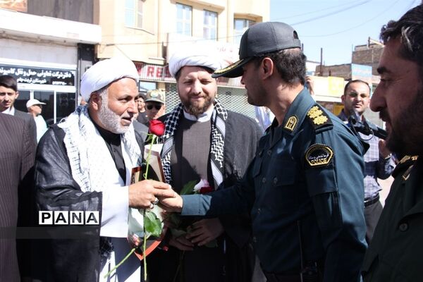 راهپیمایی مردم تربت‌جام در محکومیت تحرکات اغتشاشگران