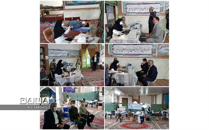 حضور مدیر آموزش و پرورش شهرستان کلات به همراه جمعی از پرسنل اداری