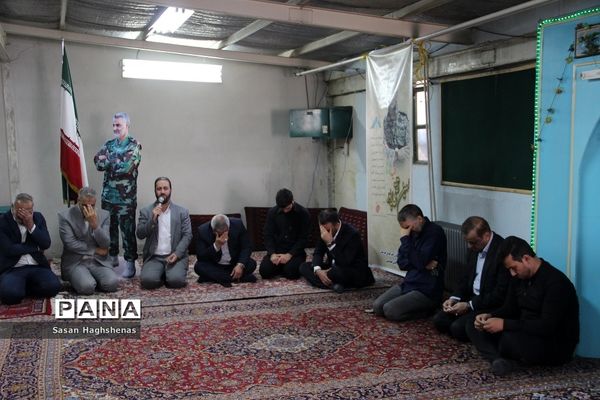 مراسم تجلیل از فرزند شهید مدافع امنیت در شهرستان اسلامشهر