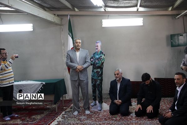 مراسم تجلیل از فرزند شهید مدافع امنیت در شهرستان اسلامشهر