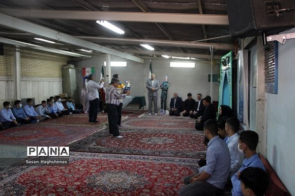 مراسم تجلیل از فرزند شهید مدافع امنیت در شهرستان اسلامشهر