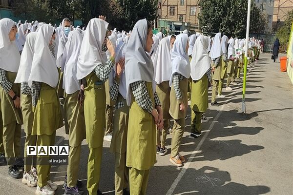 پویش شور عاطفه‌ها دبستان دخترانه حجاب  باقرشهر