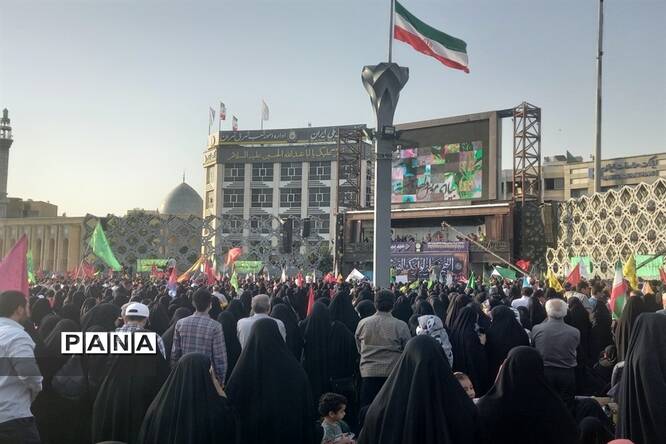 اجتماع بزرگ مردمی بیعت با امام زمان(عج)