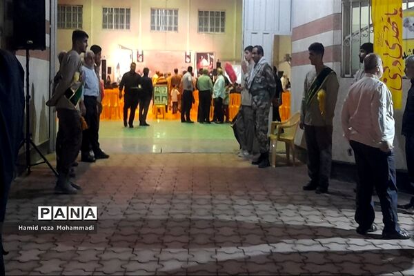یادواره شهدا گلزار امام زاده اسماعیل(ع) قائمشهر
