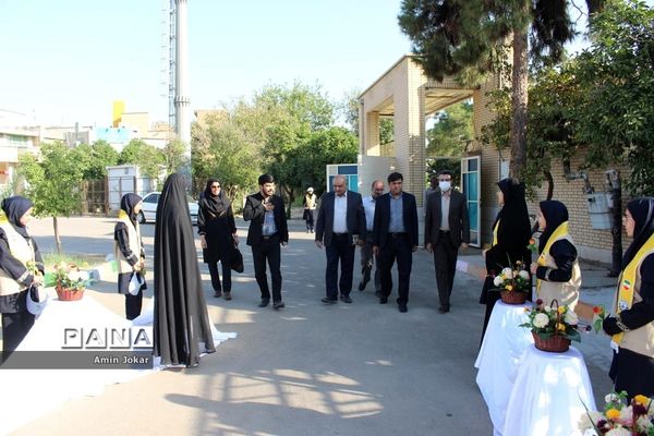 حضور رئیس سازمان دانش‌آموزی استان فارس در مراسم شور عاطفه‌ها