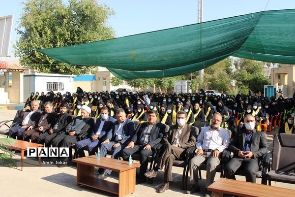حضور رئیس سازمان دانش‌آموزی استان فارس در مراسم شور عاطفه‌ها