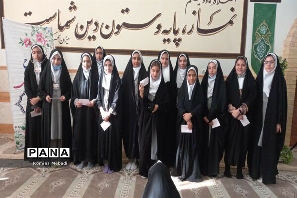 مراسم افتتاحیه طرح مصباح‌الهدی در آموزشگاه شاهد فاطمه زهرا(س) اسلامشهر