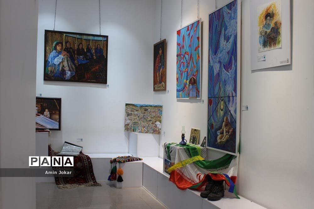 نمایشگاه نقاشی ‌رنگ و احساس