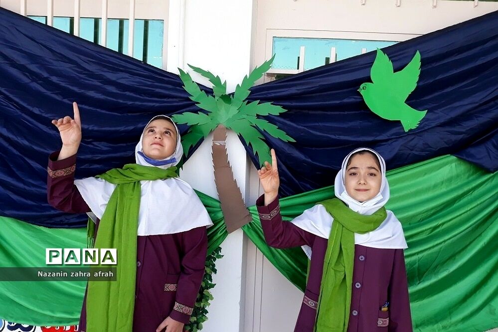برگزاری مراسم شهادت امام حسن عسگری (ع) در مدارس رودهن