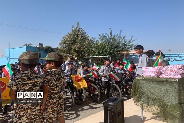 همایش دوچرخه‌سواری همیاران پلیس، خلیل آباد