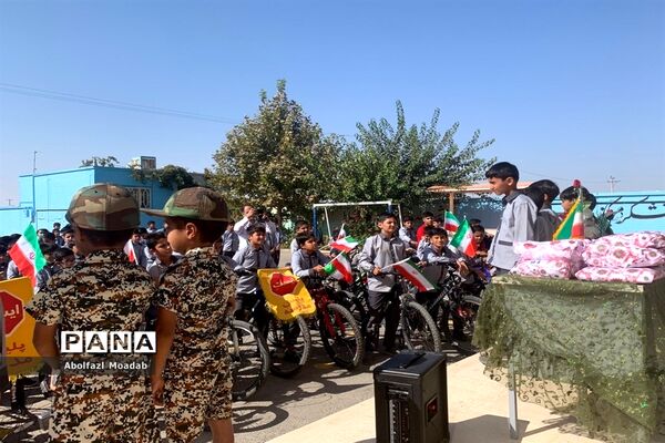 همایش دوچرخه‌سواری همیاران پلیس، خلیل آباد